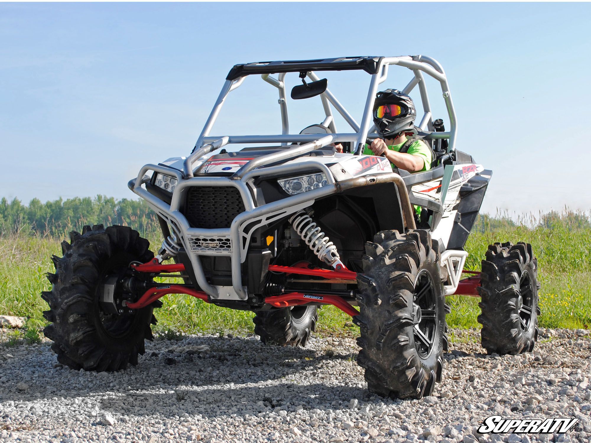 SuperATV 4″ Portal Lift Kit for Polaris RZR XP 1000 Trail King OffRoad