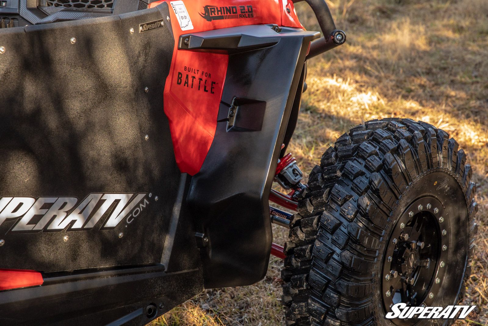 SuperATV Fender Flares for Polaris RZR XP1000, XP Turbo S and XP Turbo